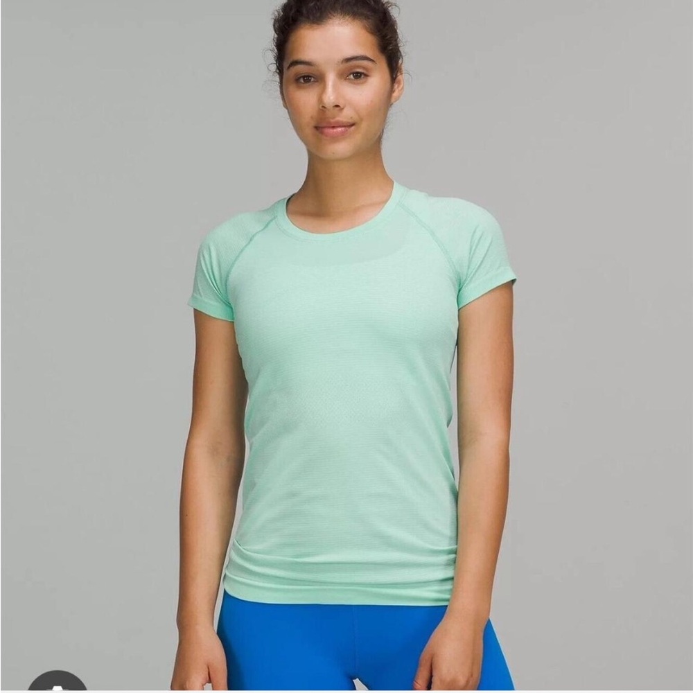 lululemon swiftly tech delicate mint size 6